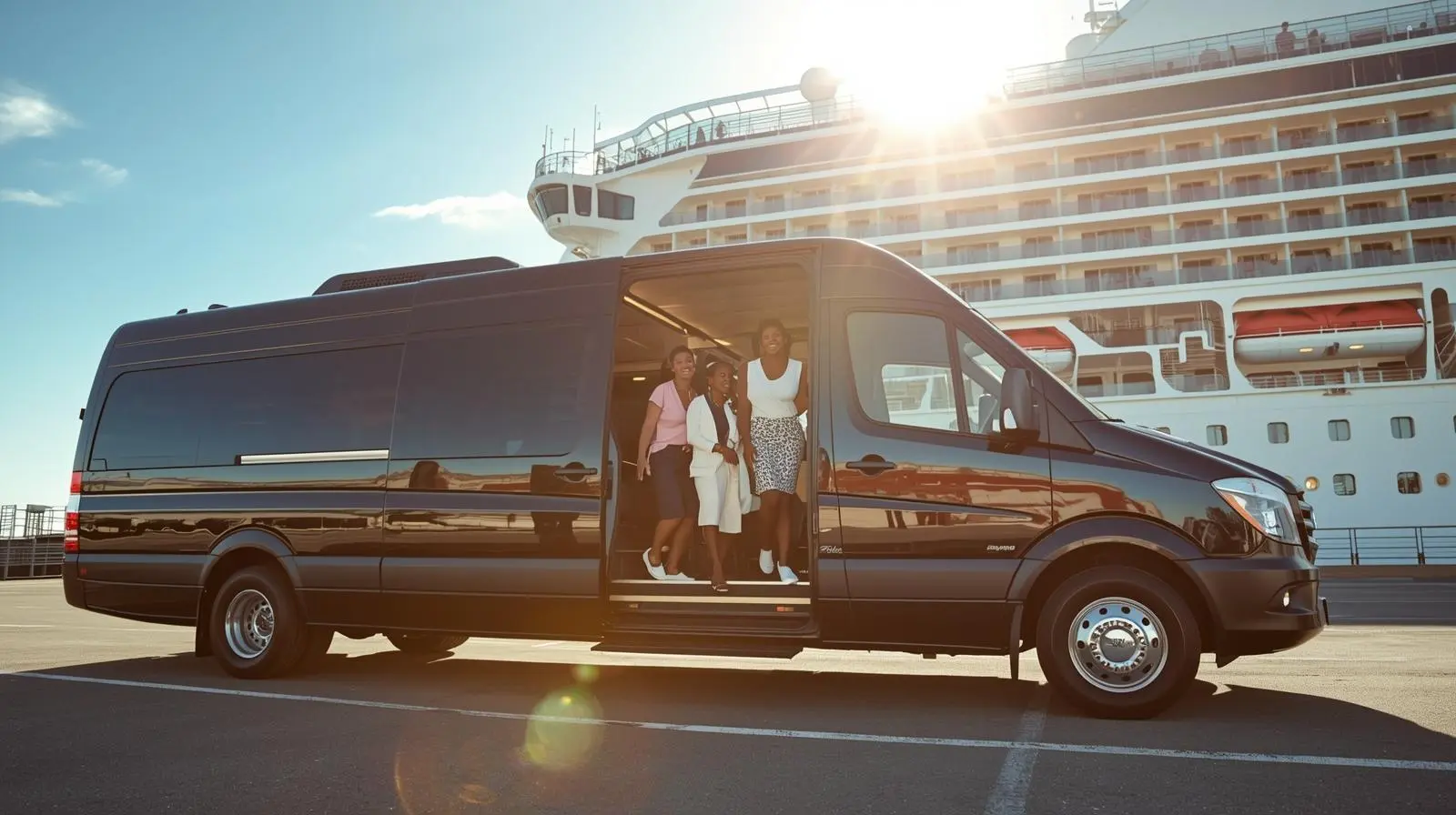 Mercedes Sprinter cruise group transportation New Jersey